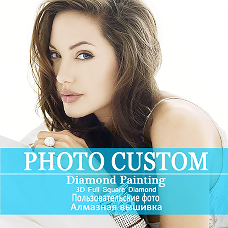 Custom Diamond Painting Kits Full Drill Personalized Photo Customized Diamond Painting