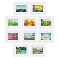 Mini Diamond Painting Kit - Full Drill Landscape 10pcs