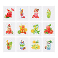 Mini Diamond Painting Kit - Full Drill Drink 12pcs