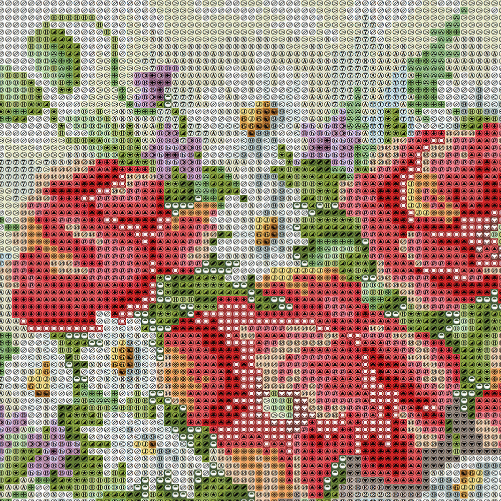 Poppy Bouquet in Blue Vase Diamond Painting Kit – Red Poppies & White Daisies on Garden Bench with Linen Drape JX112