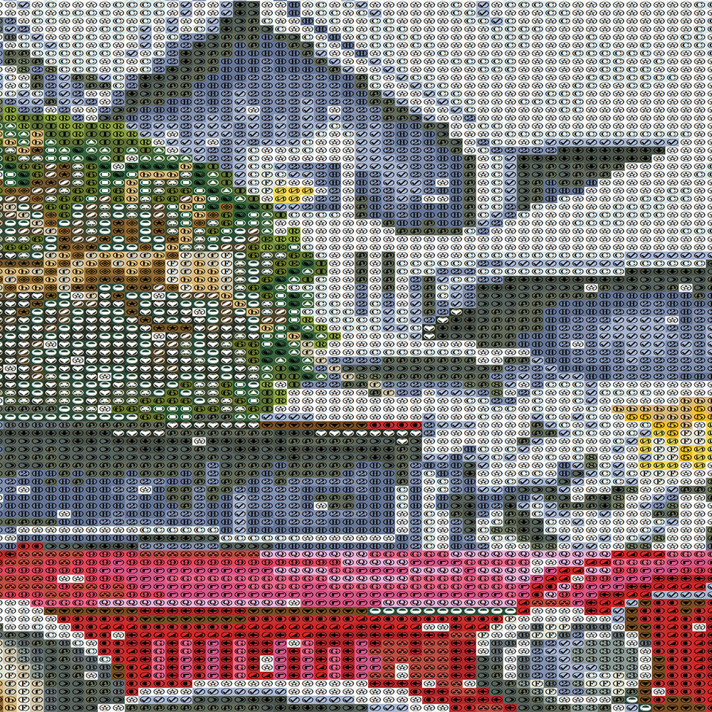 Vintage Christmas Car Diamond Painting Kit – Red Classic Auto with Christmas Tree, Wreath & Snowy Village Night JX94