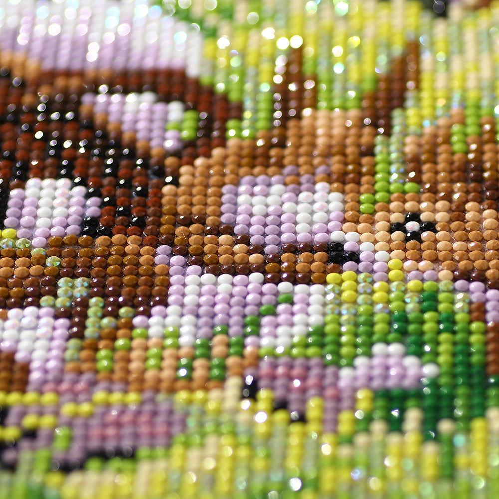 Forest Squirrels Diamond Painting Kit – Full Drill Cute Wildlife Nature Art JX60