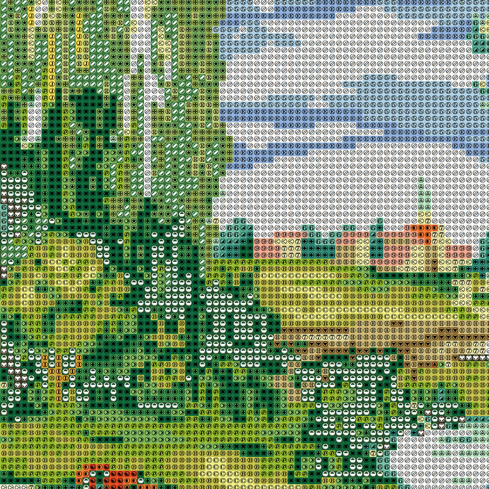 European Riverside Village Diamond Painting Kit – Stone Bridge, Rowboat & Poplar Trees with Cottages & Blue Sky JX103