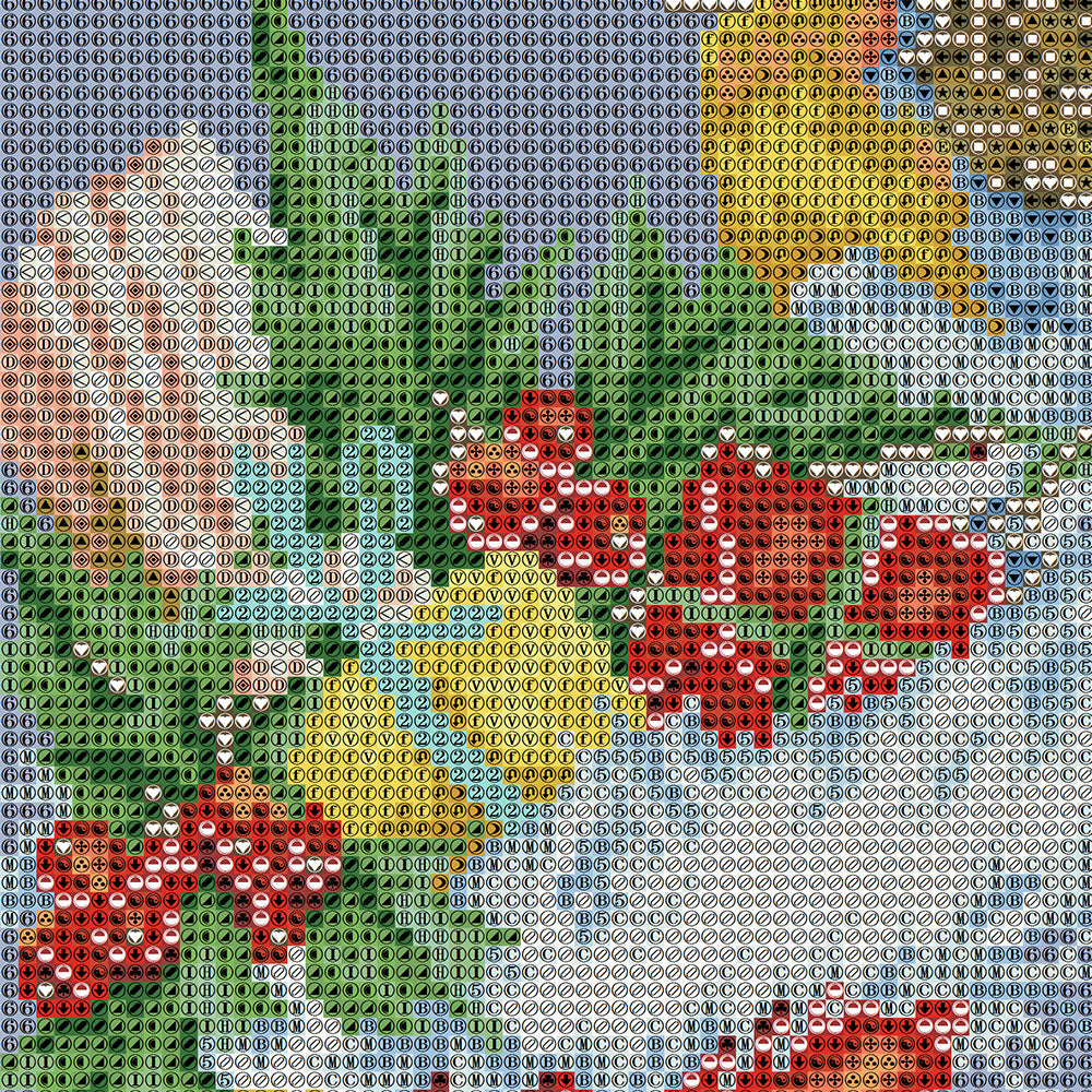 Christmas Boot Diamond Painting Kit – Festive Red Boot with Holly, Berries, Bells & Winter Bird in Snow JX149
